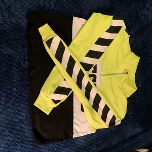Rue 21 Cropped Zip Up Sweater